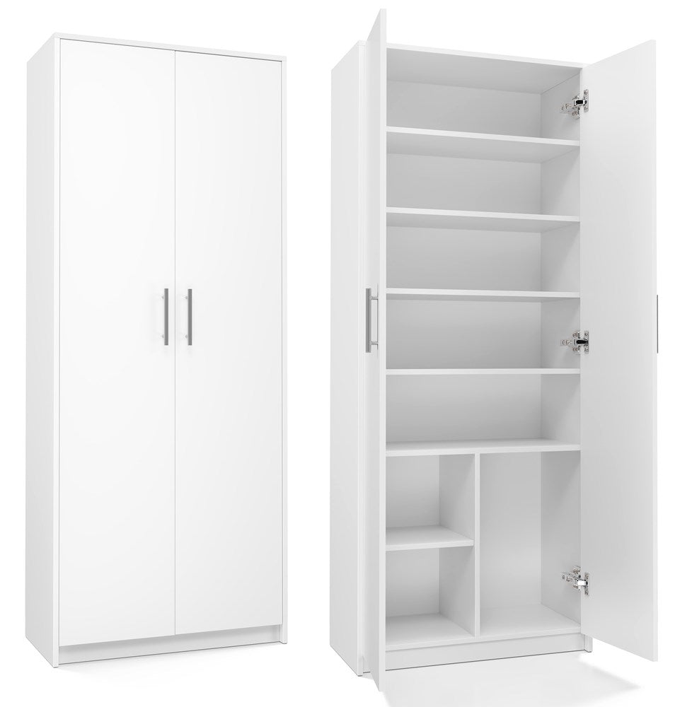 OLIV 2D - Armoire 8 étagères