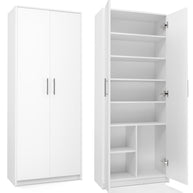 OLIV 2D - Armoire 8 étagères