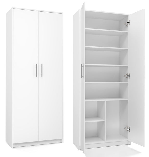 OLIV 2D - Armoire 8 étagères
