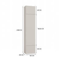 HAGA 1 SZ - Armoire d'entrée ou couloir à 3 portes