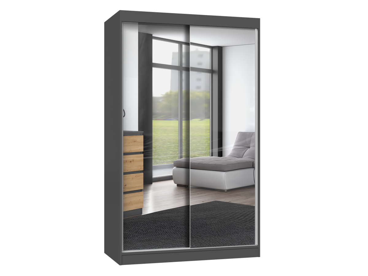 NINA 120 A - Armoire à deux portes coulissante