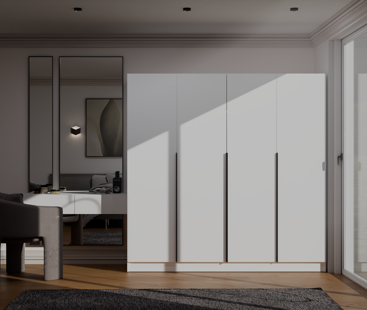 SENSO - Armoire 4 portes