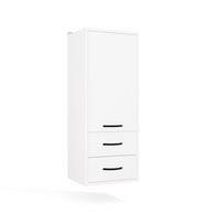 NINA W1D2S - Meuble de salle de bain 3 étagères & 2 tiroirs