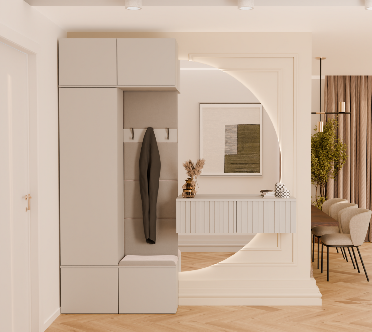 HAGA II 1SZ1W - Armoire avec cintre et siège