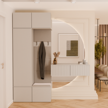 HAGA II 1SZ1W - Armoire avec cintre et siège