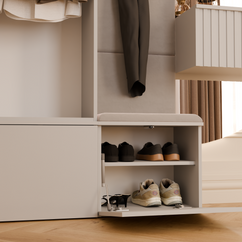 HAGA II 1SZ1W - Armoire avec cintre et siège