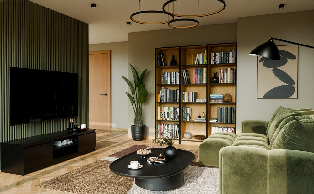 ONYX R50 - Bibliothèque style scandinave