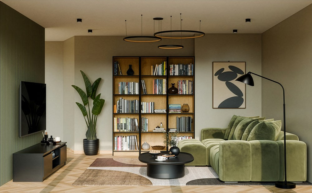 ONYX R50 - Bibliothèque style scandinave