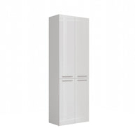 NEL 2K DD - Armoire de salle de bain 2 paniers à linge