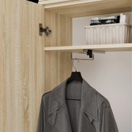 HAGA IV 3SZ1W - Ensemble d’entrée avec 3 armoires + porte-manteau + banc