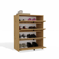 LOKA - Meuble à chaussures 4 abattants