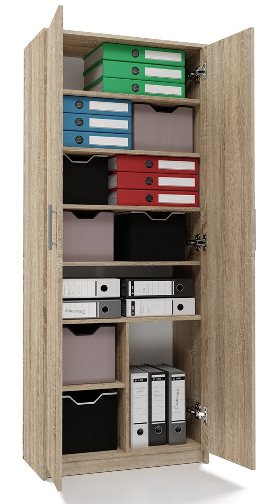 OLIV 2D - Armoire 8 étagères