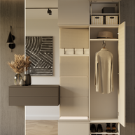 HAGA II 1SZ1W - Armoire avec cintre et siège