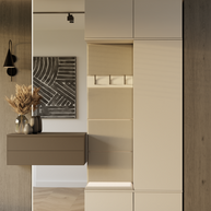 HAGA II 1SZ1W - Armoire avec cintre et siège