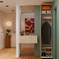 HAGA 1 SZ - Armoire d'entrée ou couloir à 3 portes