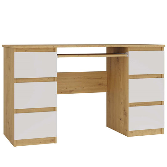KUBA - Bureau 6 tiroirs