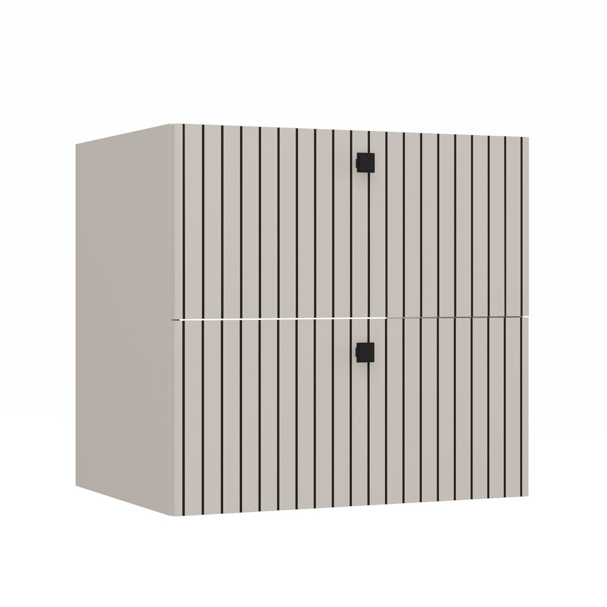 TIGO - meuble de salle de bain 2 tiroirs avec vasque
