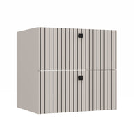 TIGO - meuble de salle de bain 2 tiroirs avec vasque