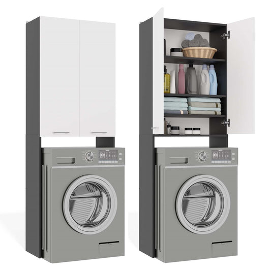 POLA - Meuble de Salle de Bain au-dessus du Lave-linge