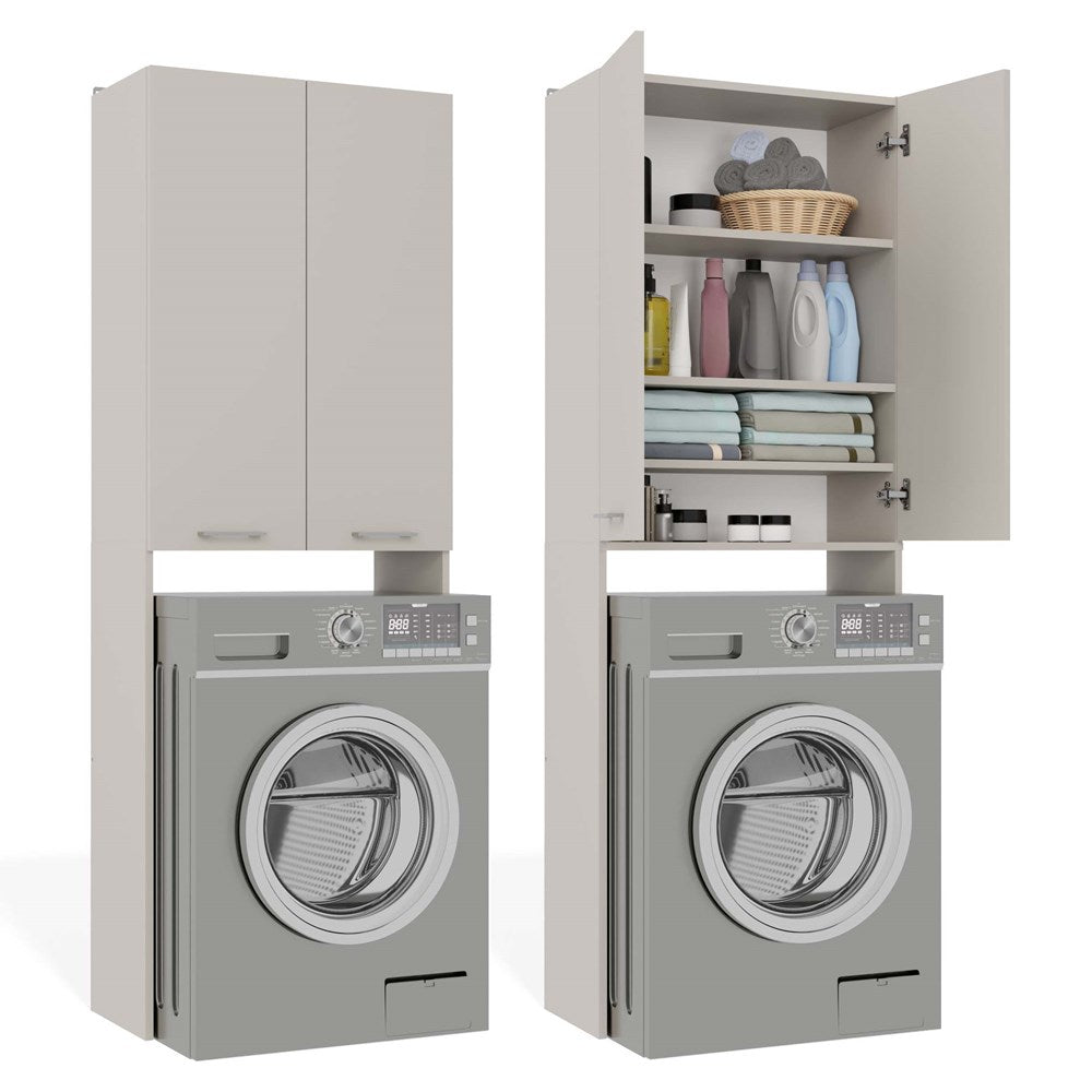 POLA - Meuble de Salle de Bain au-dessus du Lave-linge