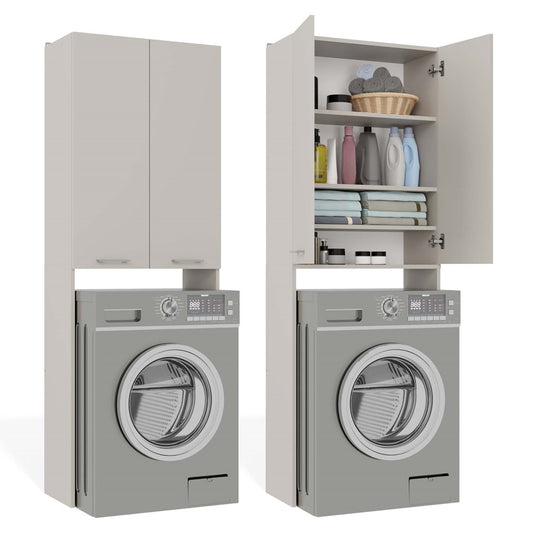 POLA - Meuble de Salle de Bain au-dessus du Lave-linge