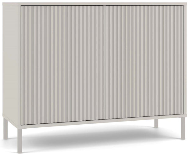 KAMARO - Commode moderne 4 étagères et 2 portes