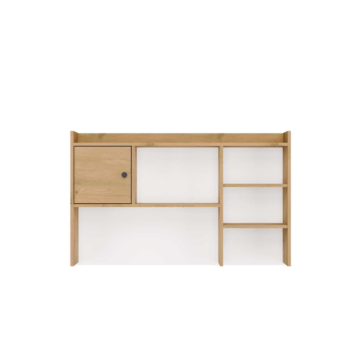 CHESTER - Rangement surélevé de bureau 120 cm - 1 porte étagères pour bureaux