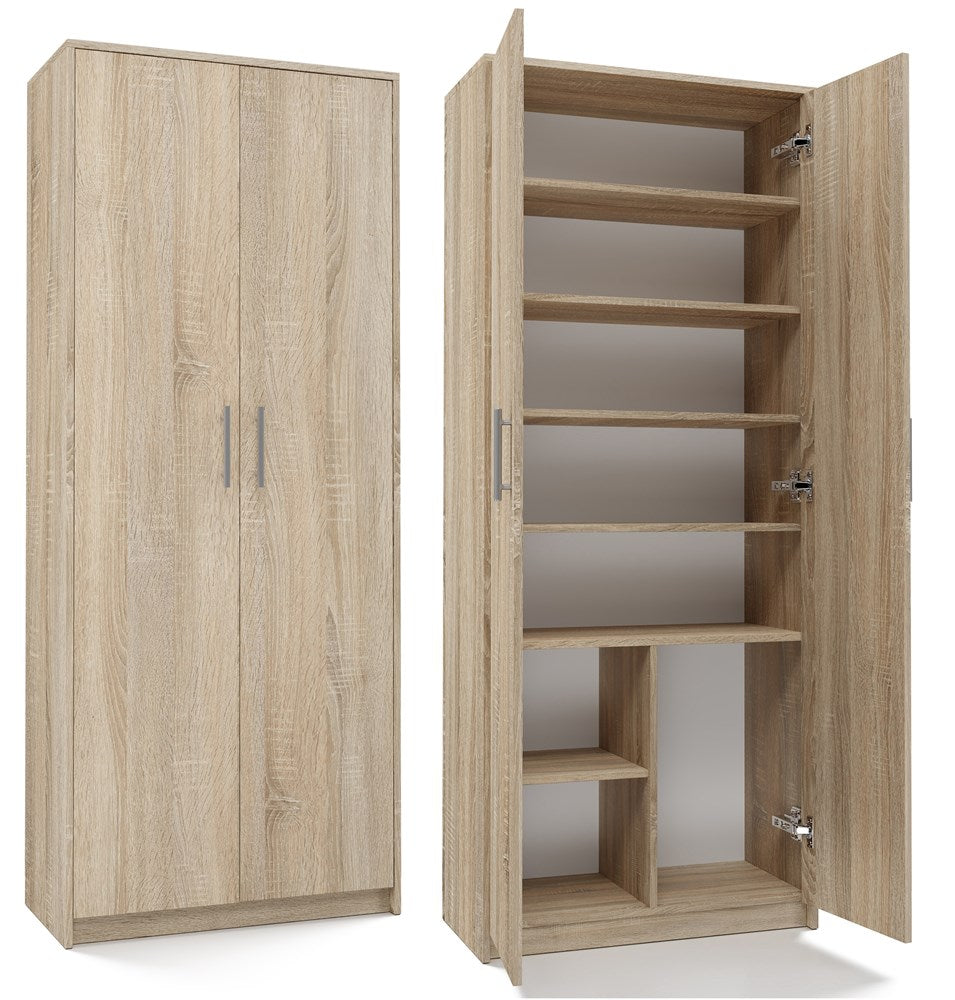 OLIV 2D - Armoire 8 étagères