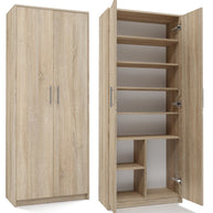 OLIV 2D - Armoire 8 étagères