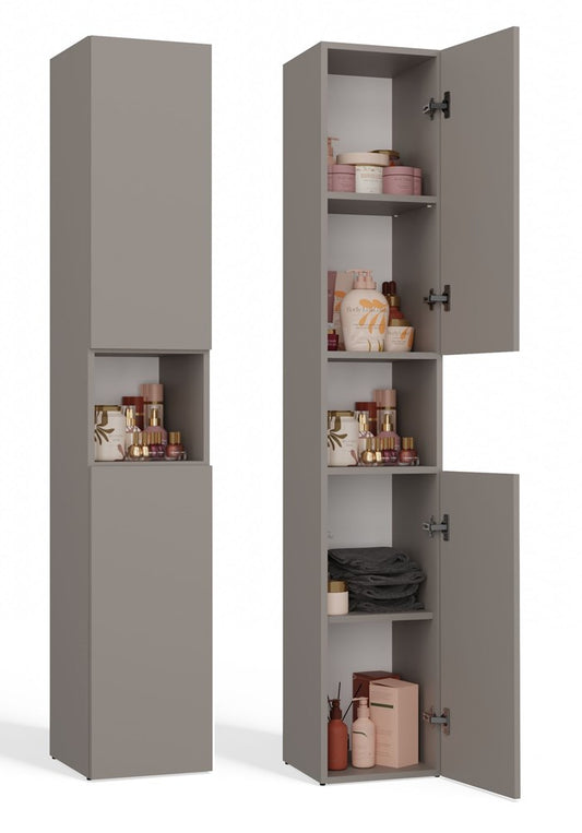 LUANA - Colonne de salle de bain 2 portes