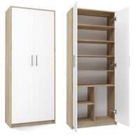 OLIV 2D - Armoire 8 étagères