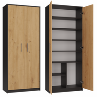 OLIV 2D - Armoire 8 étagères