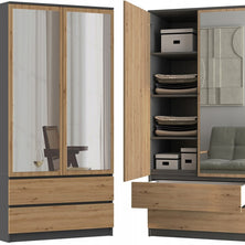 TURIN - Armoire de chambre moderne