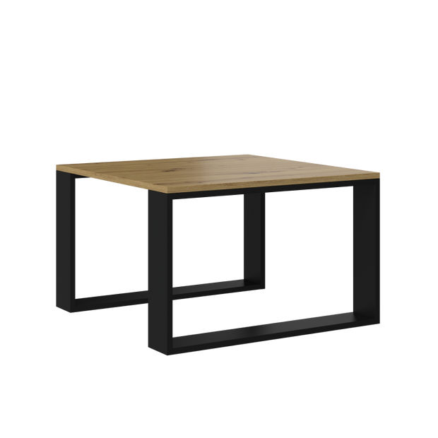 ALADA - Table basse carrée industriel