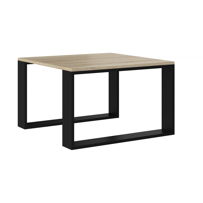 ALADA - Table basse carrée industriel