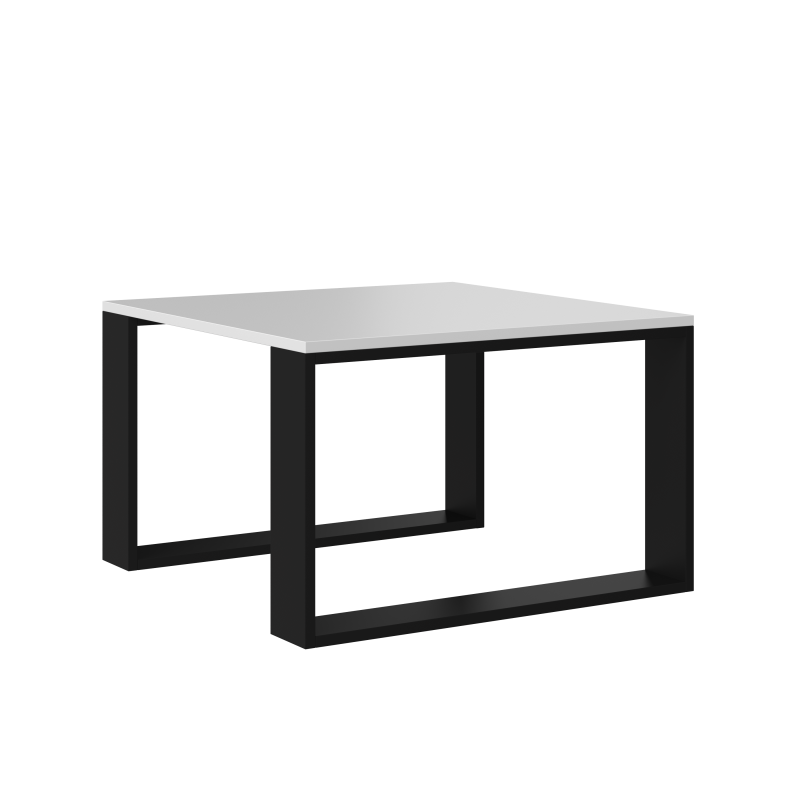 ALADA - Table basse carrée industriel