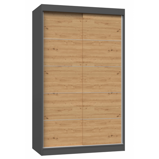 PAOLO - Armoire à deux portes coulissante