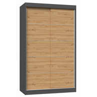 PAOLO - Armoire à deux portes coulissante