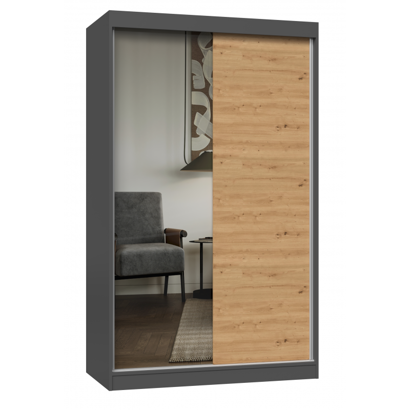 IGA 120 A/B - Armoire à deux portes coulissante