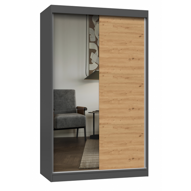 IGA 120 A/B - Armoire à deux portes coulissante