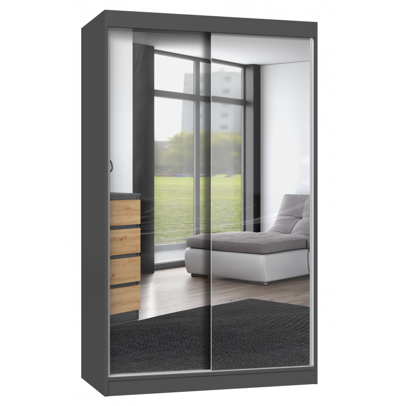 PAOLO - Armoire à deux portes coulissante