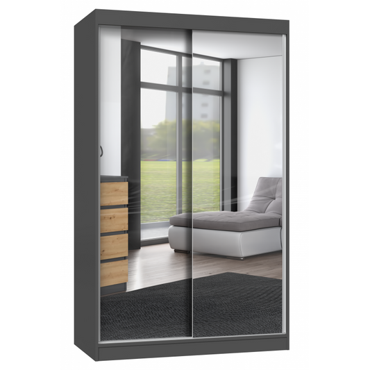 PAOLO - Armoire à deux portes coulissante
