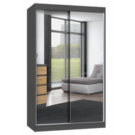 NINA 120 A - Armoire à deux portes coulissante