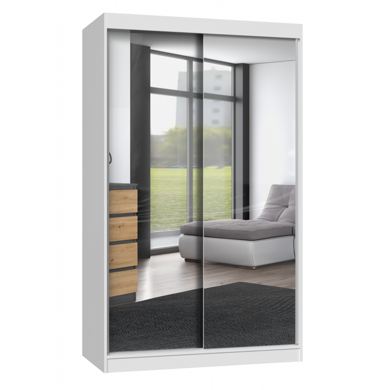NINA 120 A - Armoire à deux portes coulissante