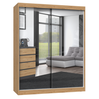 PAOLO - Armoire à deux portes coulissante
