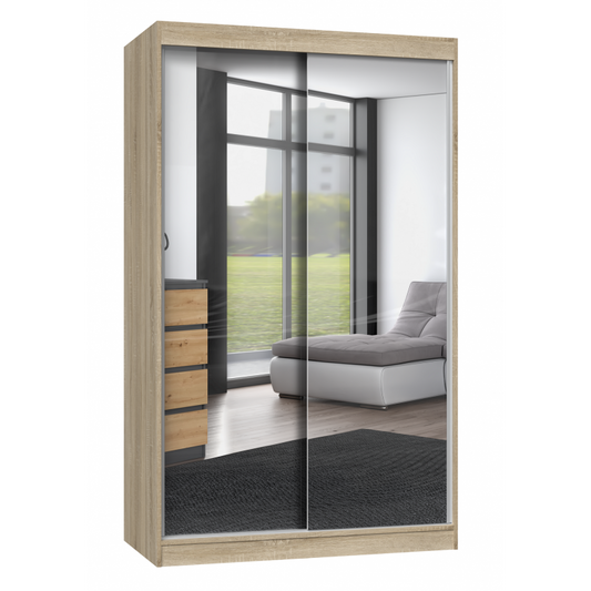 PAOLO - Armoire à deux portes coulissante