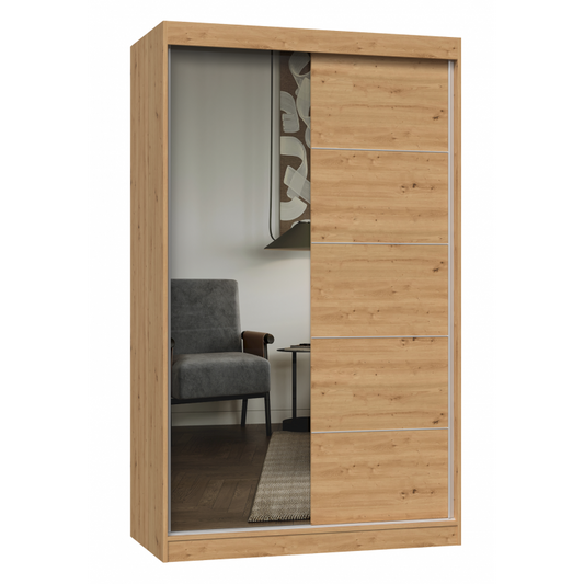 PAOLO - Armoire à deux portes coulissante