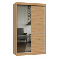PAOLO - Armoire à deux portes coulissante