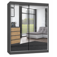 PAOLO - Armoire à deux portes coulissante