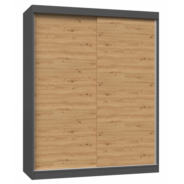PAOLO - Armoire à deux portes coulissante